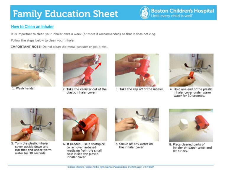 HOW TO CLEAN ASTHMA DEVICES? BLOG OF A PEDIATRITIAN